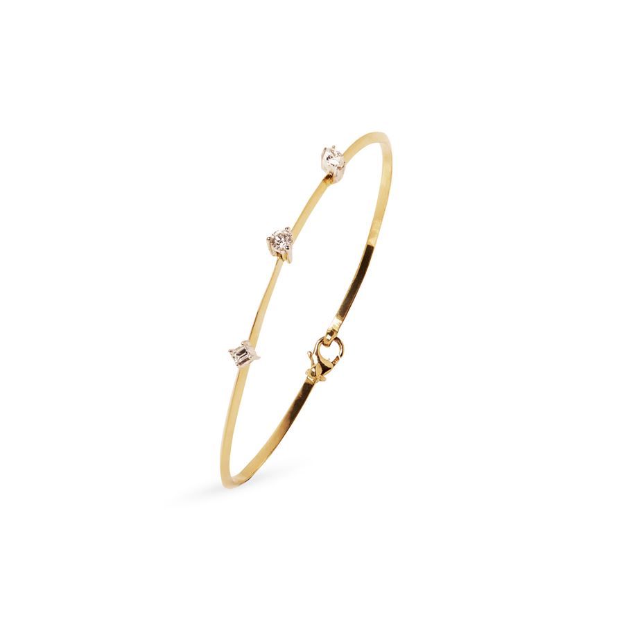 Yellow gold 'Balance' bracelet BALANCE | BR PR TO GCOG CT 0,35
